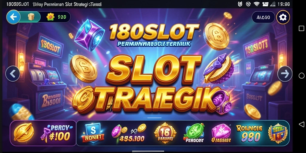 Screenshot utama 180SLOT menampilkan gameplay SLG menarik.