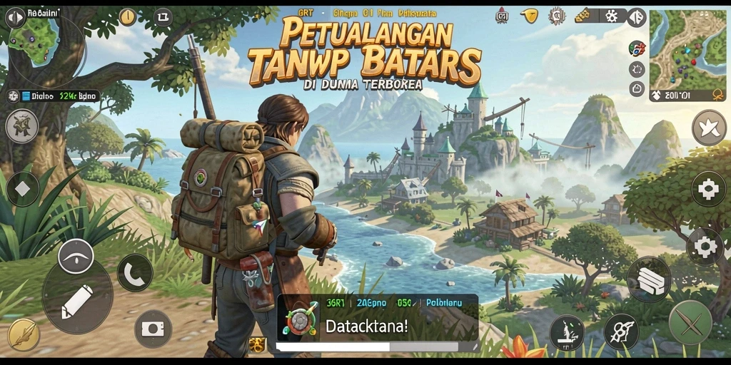 Screenshot 6RT menampilkan aksi seru di dunia terbuka.