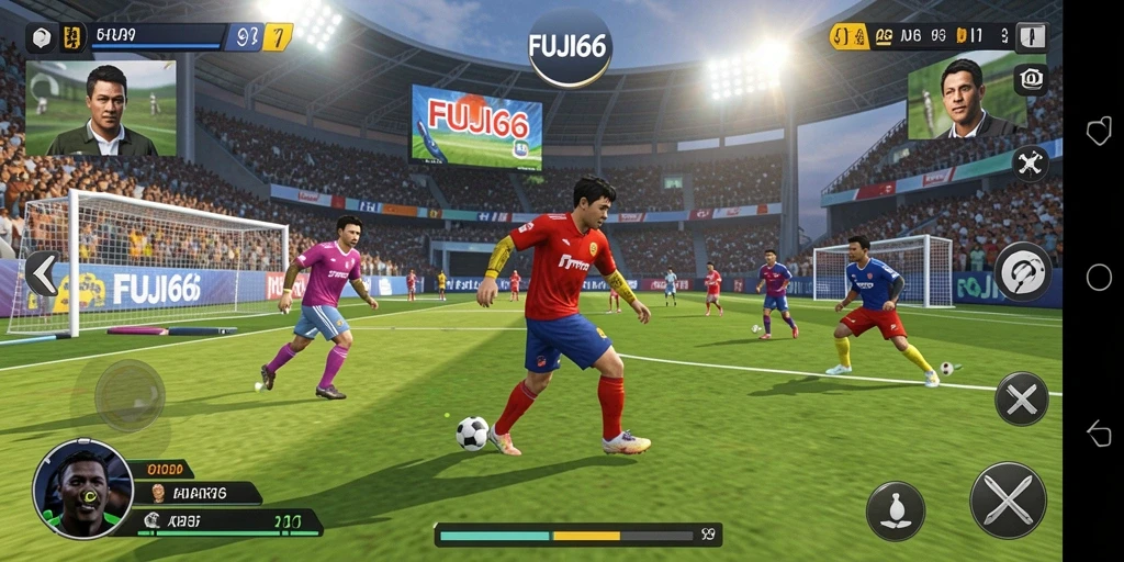 Tampilan gameplay seru FUJI66 dengan berbagai cabang olahraga.