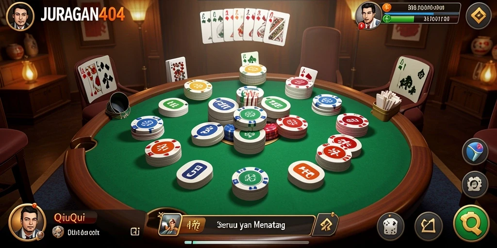 Tampilan gameplay seru dan menantang dari JURAGAN404.