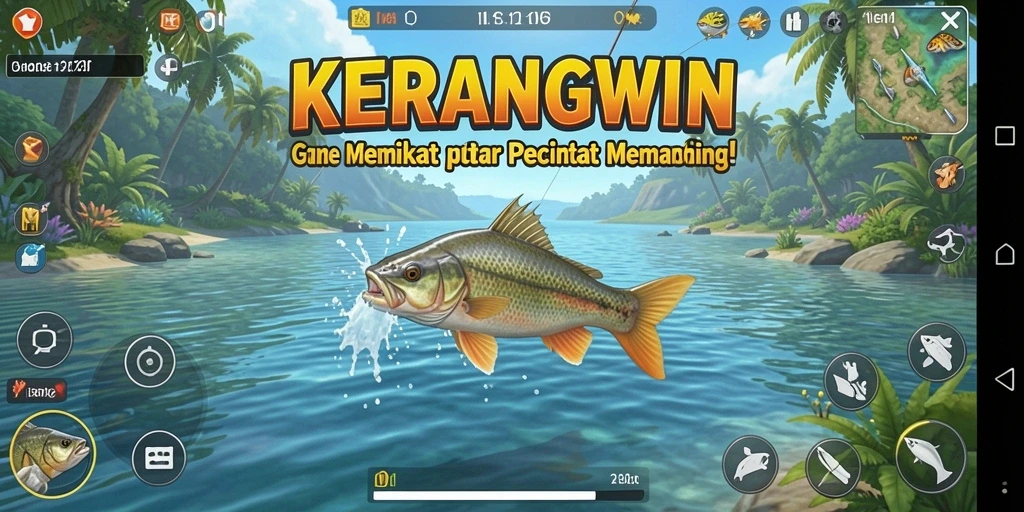 Gameplay KERANGWIN yang menarik dengan grafik menawan.