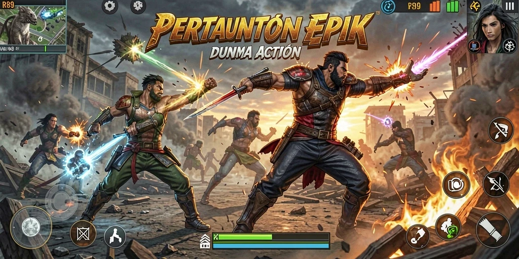 Gameplay menarik RR89 yang penuh aksi seru.