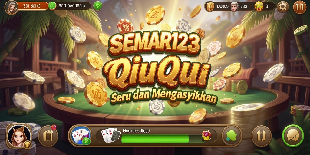 Screenshot gameplay QiuQiu yang seru dan menantang.