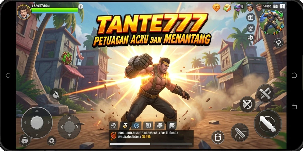 Gameplay seru dan penuh aksi di TANTE777.