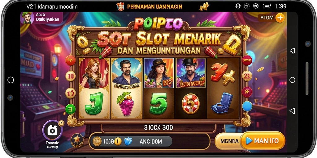 Screenshot utama V21 menampilkan gameplay Slot yang seru dan mengasyikkan.