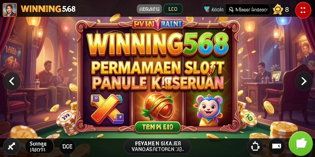 Tampilan gameplay menarik dari slot WINNING568 dengan fitur bonus memikat.